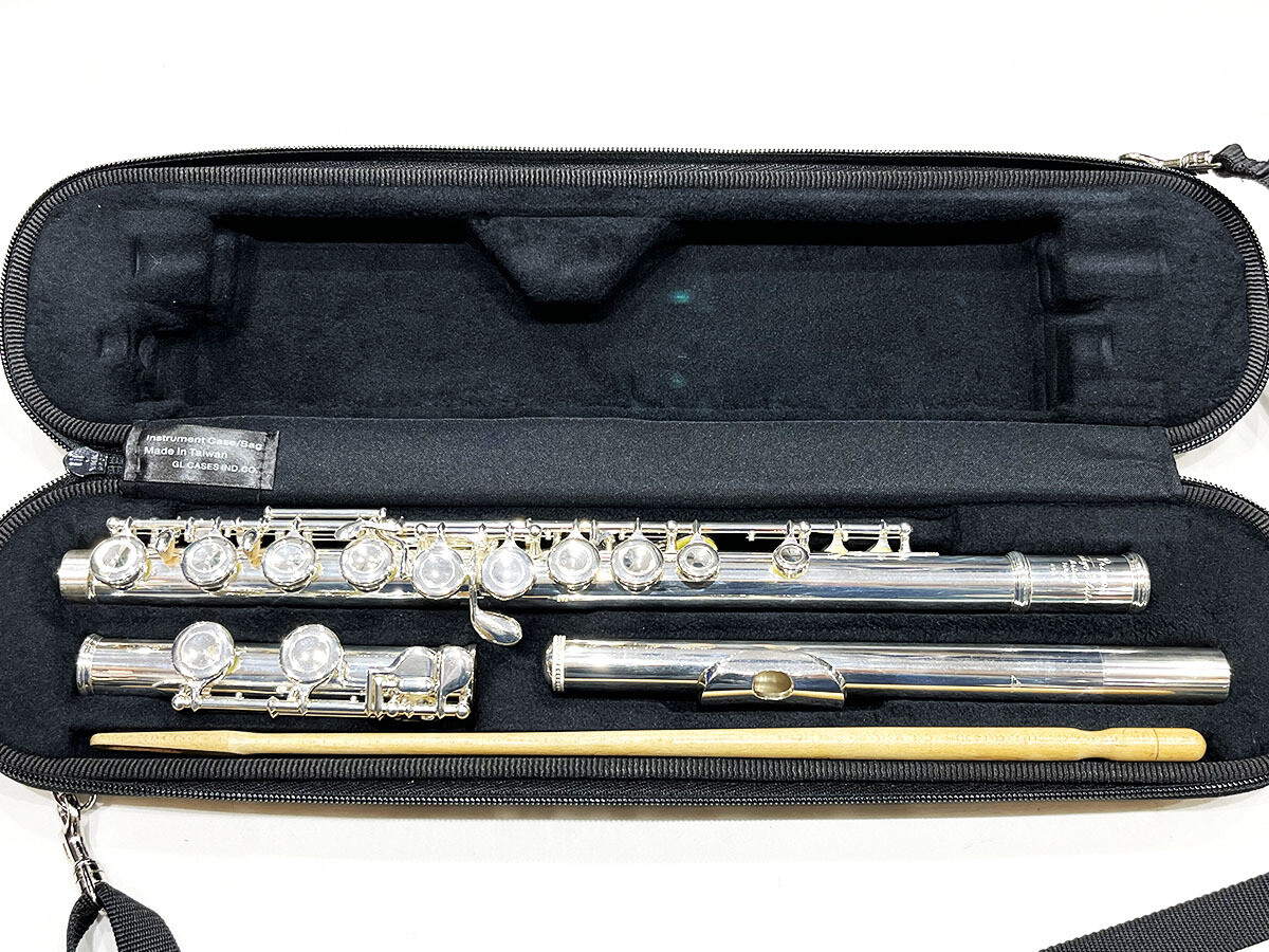 Rare! Used Sankyo Artist CC Flute SANKYO Overhauled Instrument
