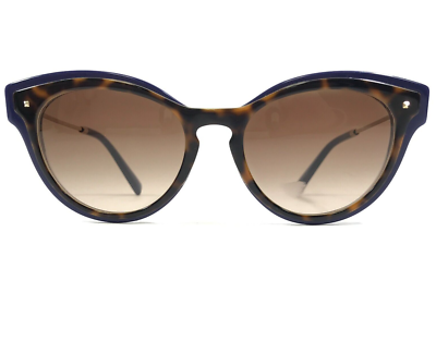 New blue gold tortoise cat eye Veromca - Cat Eye Blue/Tortoise Eyeglasses | Vooglam main image 2