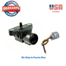 MAP Manifold Absolute Pressure Sensor with CONNECTOR FOR Acura Honda Isuzu