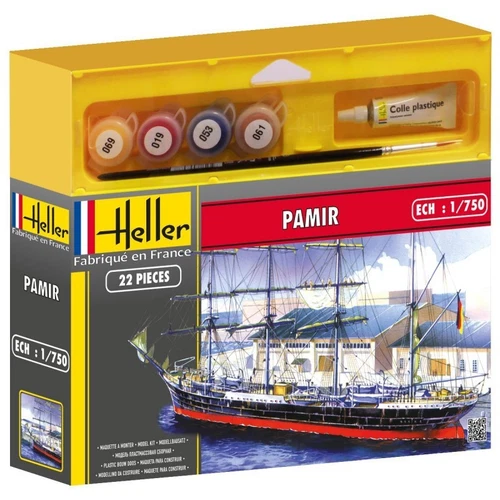 Heller 49049G Gift set 1:750th scale Flying P-Liner Pamir