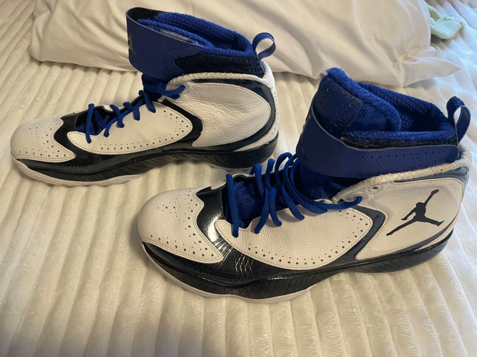 Scarpe da basket Jordan Flight blu carbonio taglia 11 508319 181 da uomo 2012