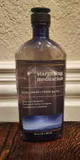  1 Bath  Body Works Aromatherapy Stargazing Meditation Body Wash  Foam Bath
