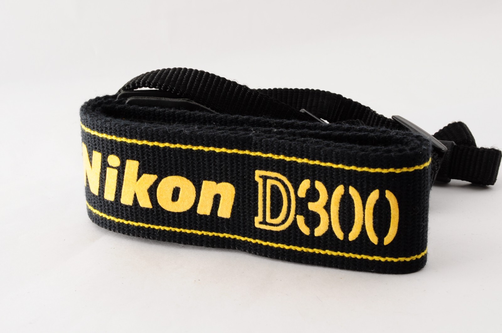 MINT NIKON CAMERA NECK STRAP Black For Nikon D300 Japan