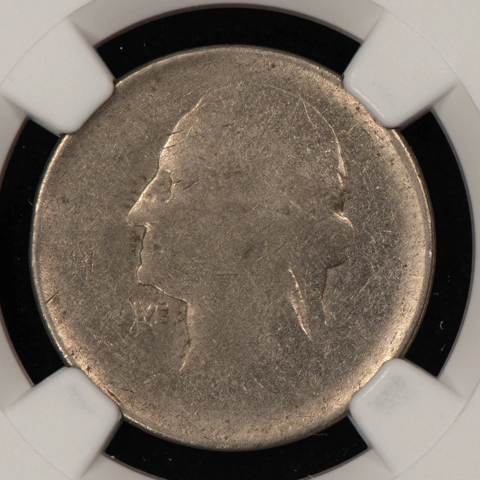 25c Washington Quarter - RARE Mint Error Die Adjustment Strike - NGC - SKU-X5924 - Image 3 of 4