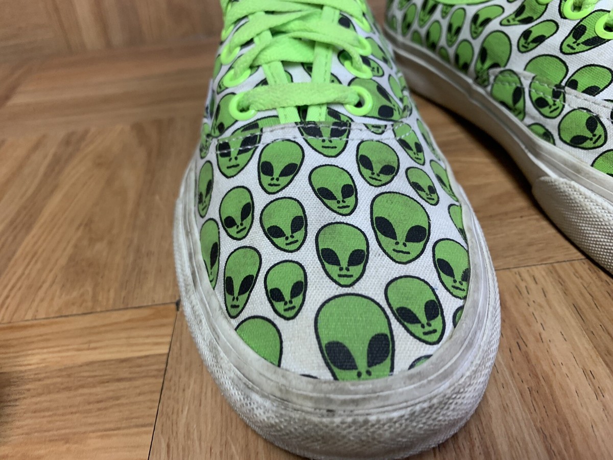 Shop green alien vans Hotsell - Main Image