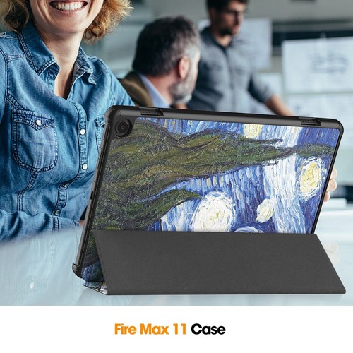 Housse mince pour Amazon Fire Max 11 2023 étui housse de protection étui intelligent sac support - Photo 108/118