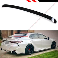 FOR 18-2024 TOYOTA CAMRY 8TH GEN SEDAN VIP GLOSSY BLACK REAR WINDOW ROOF SPOILER