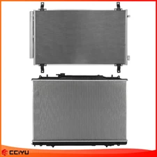 Assembly Radiator & AC Condenser For 2014-2020 Acura MDX 2016-2019 Honda Pilot