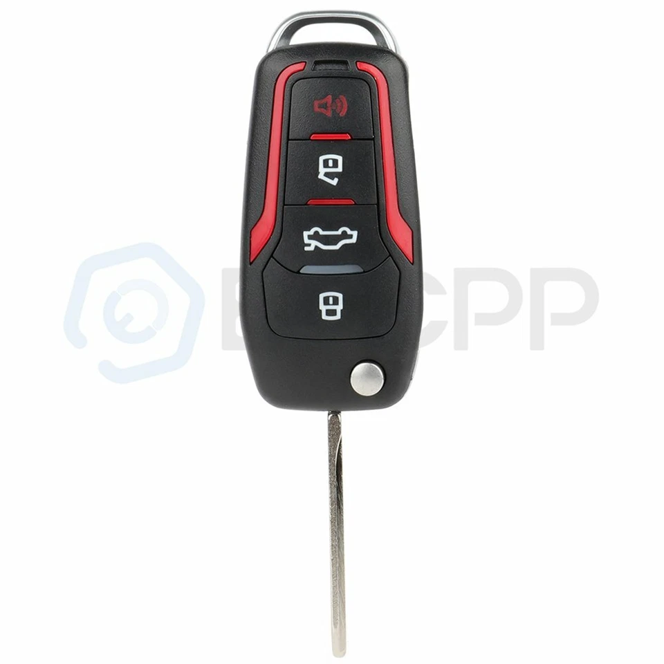 2 para Ford Mustang 2005 2006 2007 2008 2009 2010 sistema de entrada remota sin llave Foto 4 de 4