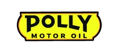 FITS VINTAGE POLLY Motor Oil GASOLINE GAS PUMP PETROLEUM MAN CAVE STICKER DECAL
