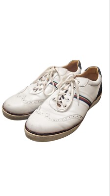 Royal Albatross Kingsman White Navy‎ Spikeless Golf Shoe Size 11 Kingsman White/Carbon Wing-tip Men main image 3