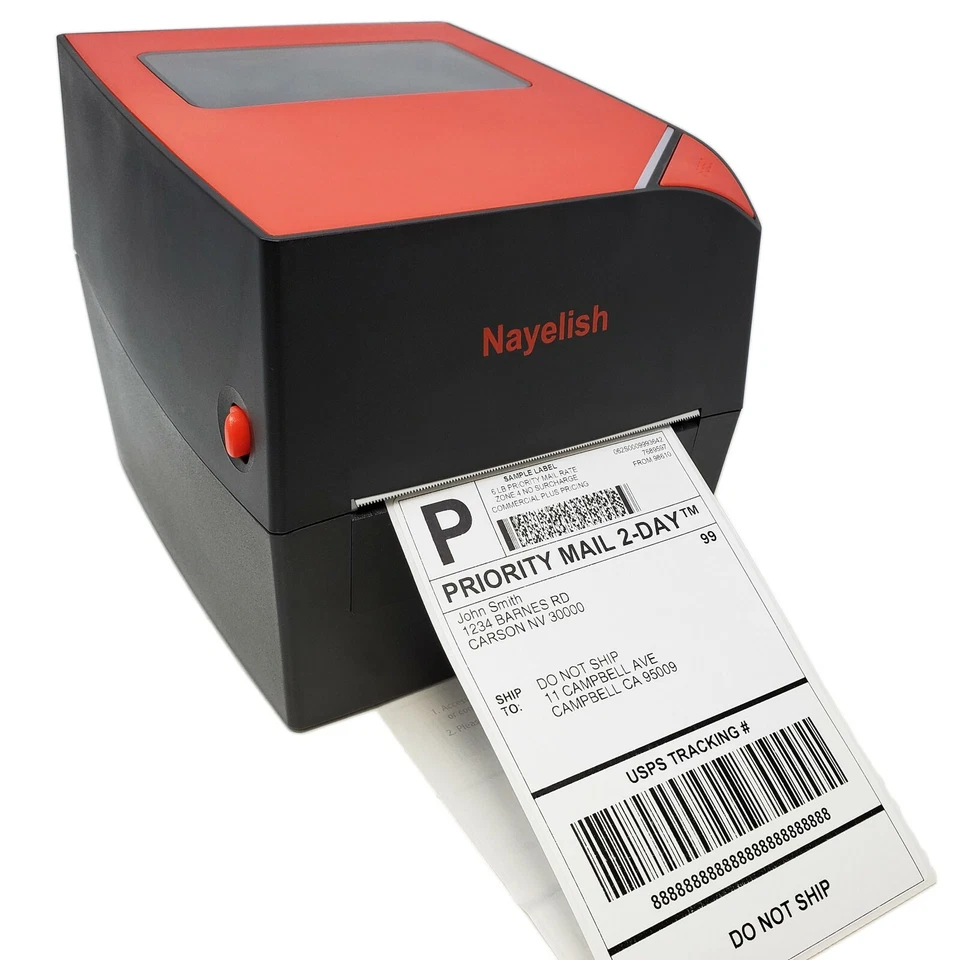 Lot of 10 Premium quality Label Barcode Printer - Nayelish RP411 - Image 1 of 4