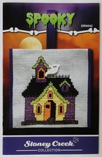 Stoney Creek Collection Cross Stitch Spooky Leaflet Halloween