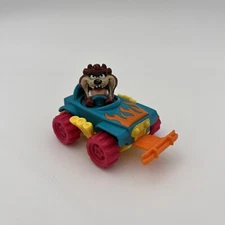 Vintage Warner Bros 1992 Tasmanian Devil Car Spinning Taz