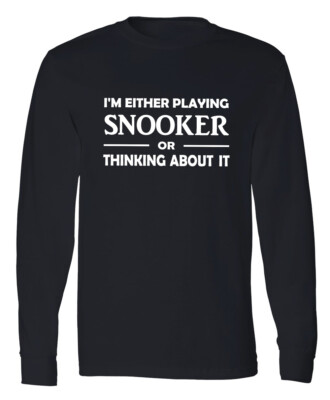 Snooker Player T Shirts Funny Snooker Pool Billiards Gift for Him