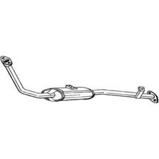 BOSAL Vorschalldämpfer Mittelschalldämpfer für Suzuki SJ 413 OS 1.3 Samurai