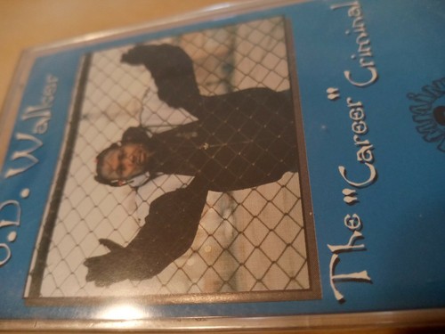 J.D. WALKER -THE CAREER CRIMINAL---1995 CHICAGO UNDERGROUND RAP SEALED CASSETTE! - Picture 5 of 5