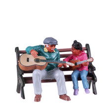 Lemax 2022 The Music Lesson General Product 22135 Youngsters Elder Generation