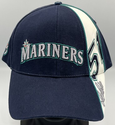 Rare Ichiro Suzuki Seattle Mariners Salesman Sample Adjustable Strap Hat Cap