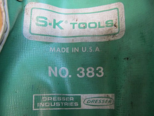 SK Tools USA 3pc SAE Flare Nut Line Wrench Set No. 383 w/ F-2022, F-1618, F-1214 - Picture 4 of 4