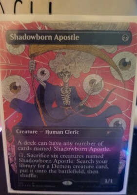 MTG Shadowborn Apostle-Secret Lair FOIL Promo Cards 682, FRESHLY