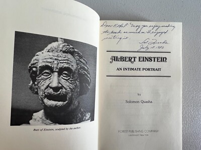 Albert Einstein An Intimate Portrait by Solomon Quasha 1980