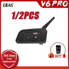 EJEAS V6 Pro intercom 1200m motorcycle bluetooth helmet intercom FM CSR 6 Riders