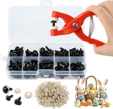 Safety Eye Tool,Auxiliary Tool for Attaching Safet-Y Eyes for Crocheting Crochet