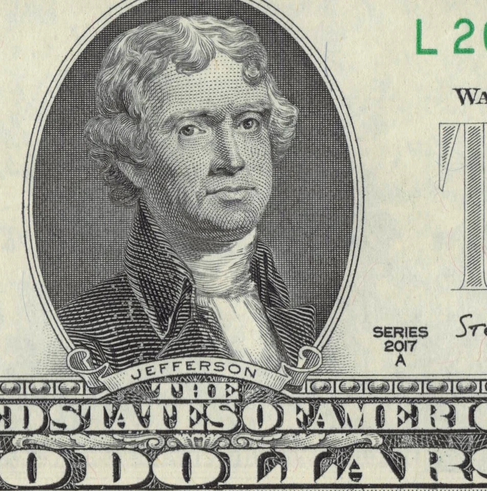 2017A San Francisco 1961 Year Note Two Dollar Bill 2017A L20921961B CU - Image 2 of 4