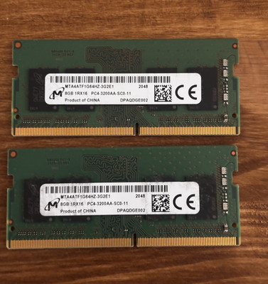 16GB (2x8GB) SK hynix DDR4 3200MHz Laptop RAM SO-DIMM PC4-3200 Notebook