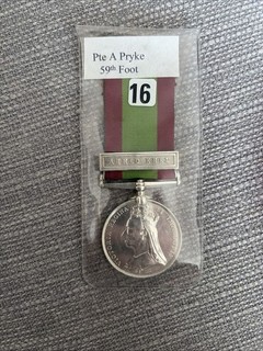 Afghanistan Medal 1878 80. With clasp AHMED KHEL