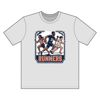 Track Runners Graphic Tee | Running Team Shirt