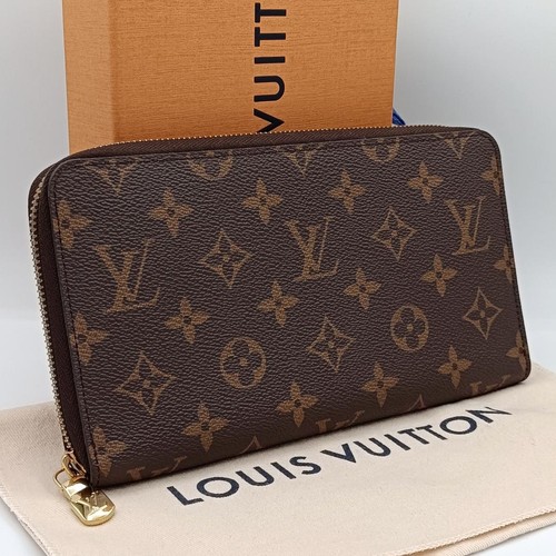 Louis Vuitton Monogram Zippy Organizer NM Long Wallet RFID