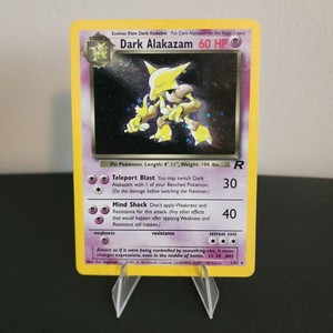 dark alakazam pokemon card value (18) 2000 Rocket Psychic / 160 / Basic Card Text alakazam pokemon card ebay Alakazam