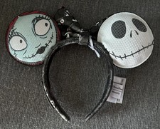 Loungefly Disney Parks Nightmare Before Christmas Sally Jack Ears Headband