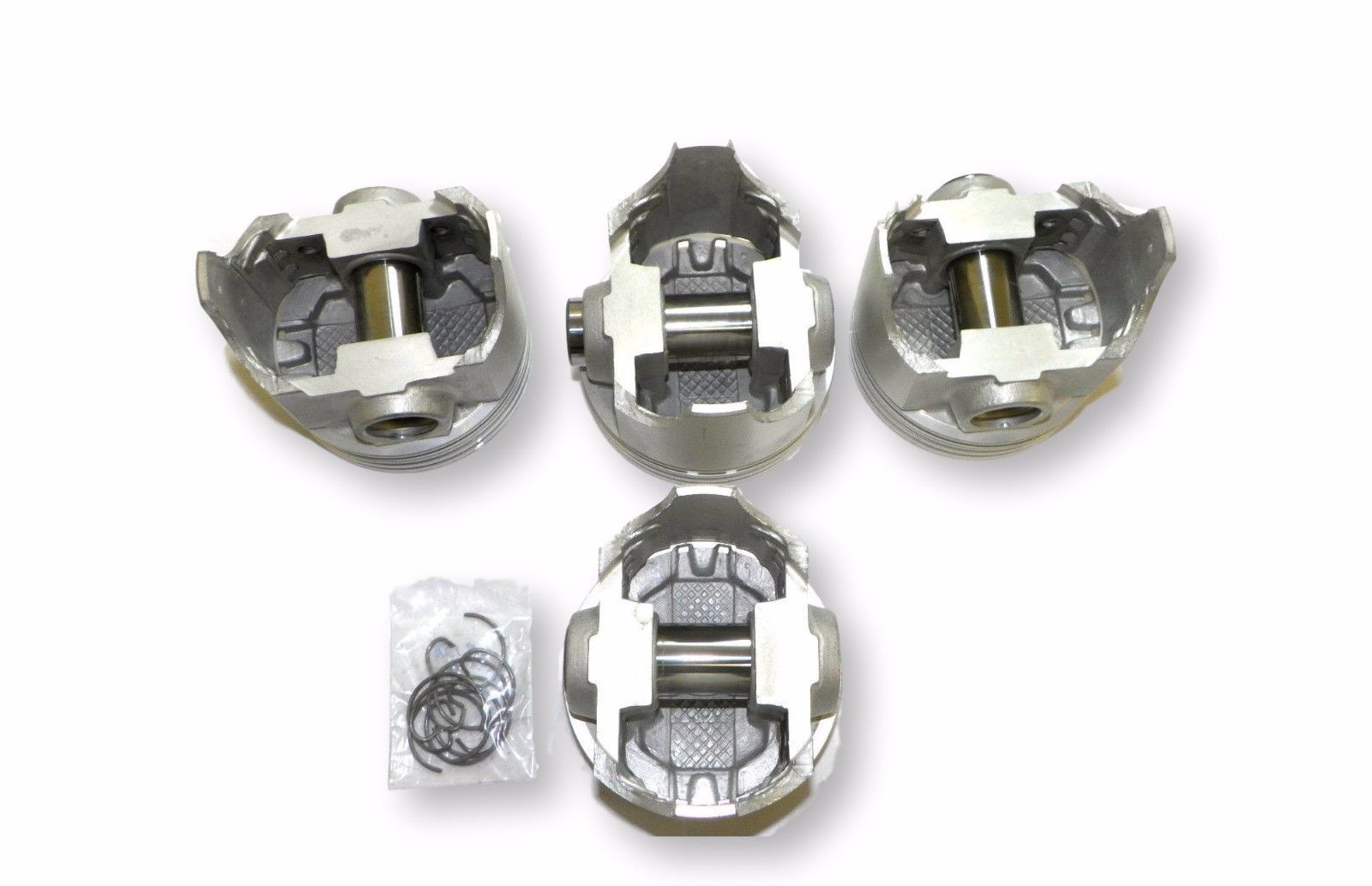 Federal Mogul 682RP030 Engine Pistons Kit Of 4 Pcs Fits Olds 307 (5.0L)