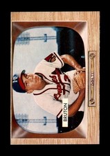 Near-Mint+++ 1955 Billy Bruton Bowman Baseball Card #11/Milwaukee Braves