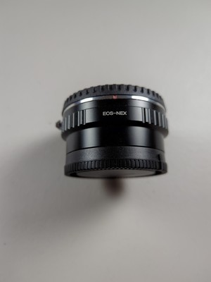 Lens adapter for Canon EOS EF mount lens to Sony E mount NEX