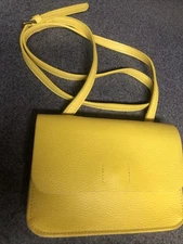 Melrose and Market Small Purse Crossbody Yellow Excellent 7.5 X 5.5