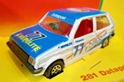 Vintage 1980s Corgi 1:36 281 Austin Mini Metro Datapost Racing Car Mint In Box