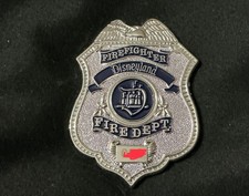 Rare WALT DISNEY LAND FIRE DEPARTMENT EST 1955 SERIALIZED CHALLENGE COIN
