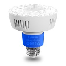 Grow Light Bulbs for Indoor Plants, Dimmable, 5000K, Full Spectrum, E26, 11W
