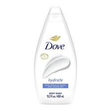 DOVE Body Wash Hydrate For Softer Smoother Skin Gently Cleanses 15.2 oz 0.85 per gallon