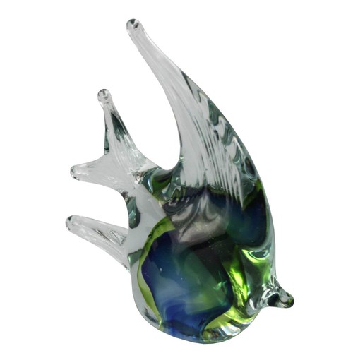 2443 - 6" Lead Crystal Anglerfish - |Z-61|