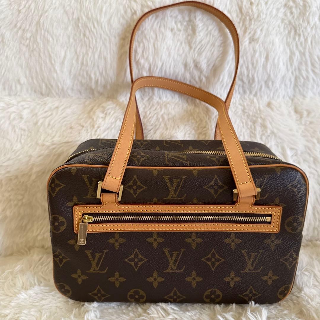Louis Vuitton LV Shoulder Bag M51181 Cite GM Brown Monogram