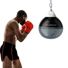 Water Punching Bag 21" 180 Pound Heavy Punching Bag with Adjustable Metal Chain
