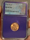 1947- D Lincoln Wheat Cent NGC MS66RD