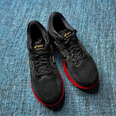 Asics MetaRide Running Shoes in Black Classic Red Size 7.5  display picture 1
