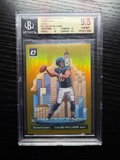 2024 PANINI OPTIC CALEB WILLIAMS GOLD DOWNTOWN /10 #21 BGS 9.5 ROOKIE