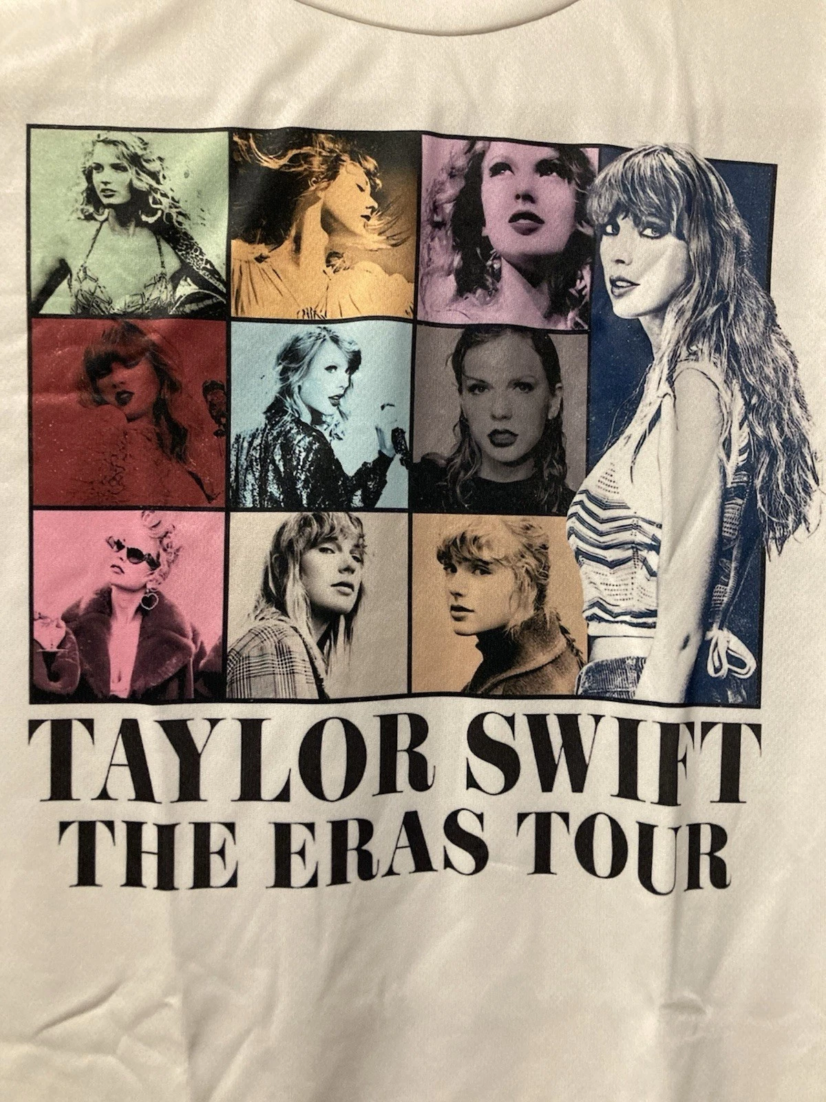 Swift Era's Tour Multi Color Tee Shirt